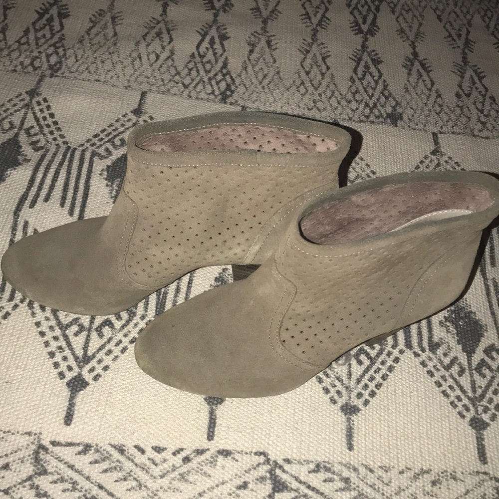 Brown booties